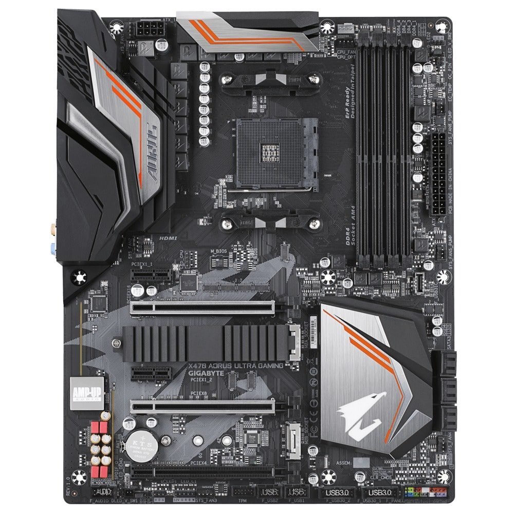 ماذربورد Gigabyte z390 أو Msi x470