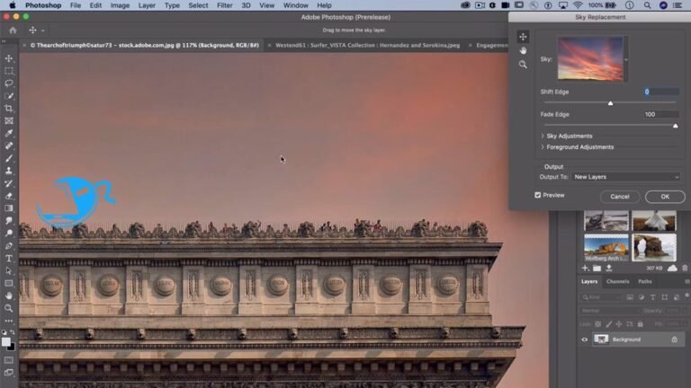 استبدال السماء أصبح أكثر سهولة في تحديث Photoshop القادم