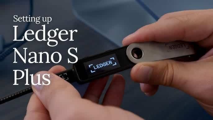 Ledger Nano S Plus افضل محفظة باردة للعملات الرقمية من ناحية التكلفة