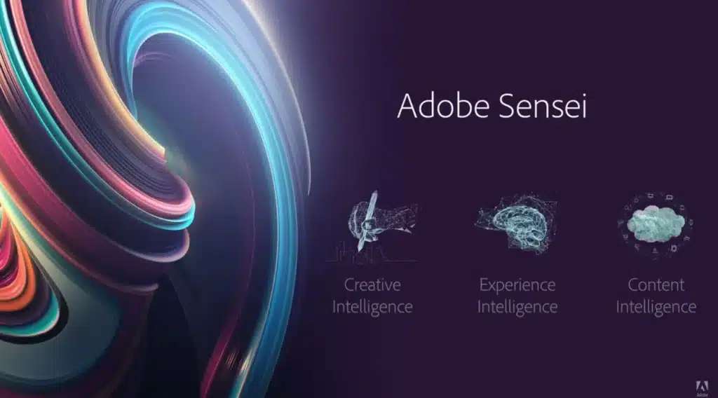 Adobe Sensei أفضل مواقع الذكاء الاصطناعي لأتمتة مهام التصميم